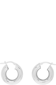 Sophie Buhai - Silver Tiny Hoop Earrings