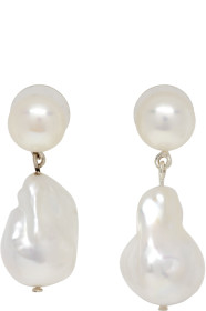 Sophie Buhai - White Essential Pearl Earrings