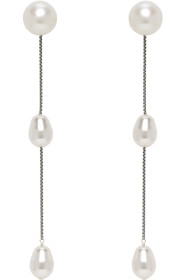 Sophie Buhai - White Small Pearl Earrings