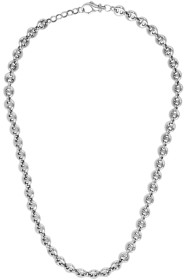 Sophie Buhai - Silver Small Circle Link Necklace