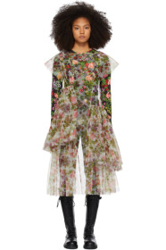 Molly Goddard - White Johanna Dress