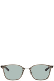 Eyevan 7285 - Silver & Grey Macdougal Sunglasses