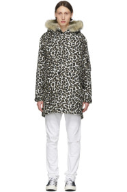 Wacko Maria - Black & Brown Leopard Mods Jacket