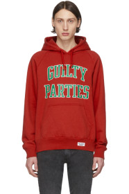 Wacko Maria - Red Heavyweight Pullover Hoodie