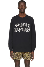 Wacko Maria - Black 'Guilty Parties' Long Sleeve T-Shirt
