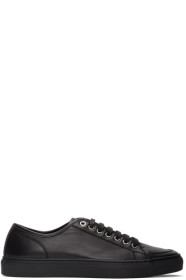 Brioni - Black Leather Classic Sneakers