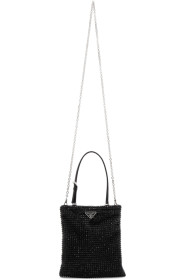 Prada - Black Embellished Clutch