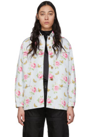 Prada - Blue Flower Print Jacket