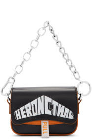 Heron Preston - Black Mini Canal Logo 'Style' Bag