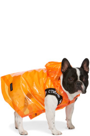 Heron Preston - Imperméable pour chien orange édition VIP