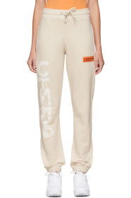 Heron Preston - Beige Spray 'Style' Lounge Pants