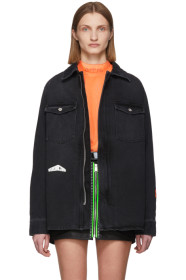 Heron Preston - Blouson en denim noir Shirt