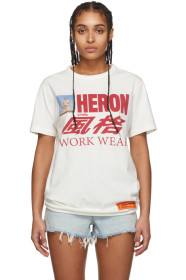 Heron Preston - オフホワイト Horse T シャツ
