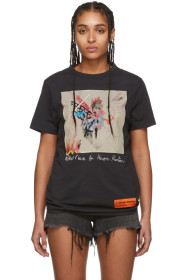 Heron Preston - Robert Nava Edition ブラック T シャツ