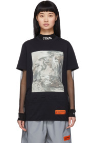 Heron Preston - ブラック Heron Birds T シャツ