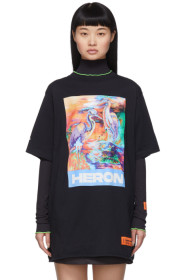 Heron Preston - ブラック Heron Colors T シャツ