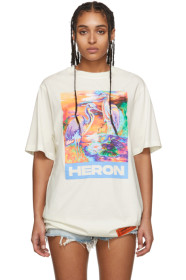 Heron Preston - オフホワイト Heron カラー T シャツ