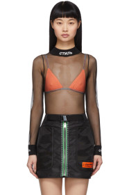 Heron Preston - Black Mesh Bodysuit