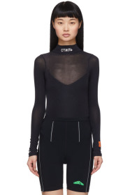 Heron Preston - Black 'Style' Turtleneck Bodysuit