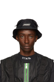 Heron Preston - Black Logo Bucket Hat
