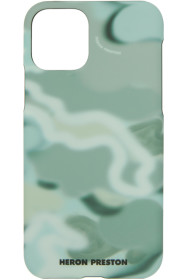 Heron Preston - Étui pour iPhone 11 à motif camouflage multicolore