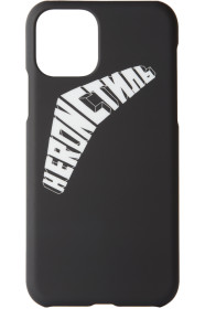 Heron Preston - Étui pour iPhone 11 à logo noir et blanc