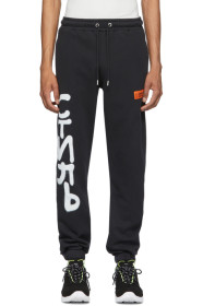 Heron Preston - Black Spray 'Style' Lounge Pants