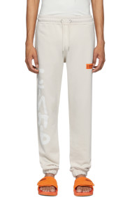 Heron Preston - Beige Spray 'Style' Lounge Pants