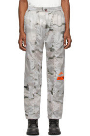 Heron Preston - Grey Camo Nylon Cargo Lounge Pants