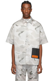 Heron Preston - 多色迷彩短袖衬衫