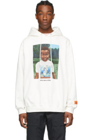 Heron Preston - 白色 Heron Baby 连帽衫