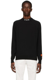 Heron Preston - Black Knit 'Style' Turtleneck