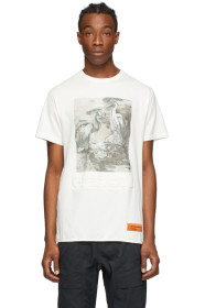 Heron Preston - 灰白色 Heron Birds T 恤