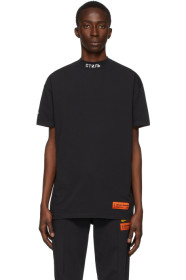 Heron Preston - 黑色 Style 小高领 T 恤