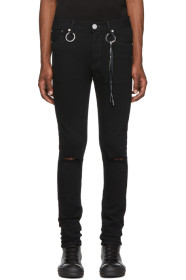 mastermind WORLD - Black Skinny Jeans