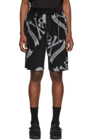 mastermind WORLD - Short noir Allover Skull