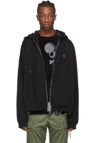 mastermind WORLD - Pull à capuche et paillettes noir