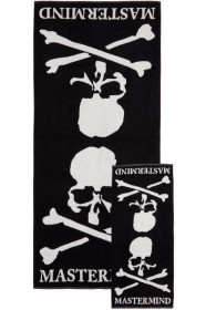 mastermind WORLD - Black Skull Towel & Hand Towel Bath Set