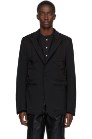 TAKAHIROMIYASHITA TheSoloist. - Black Inside Out Blazer