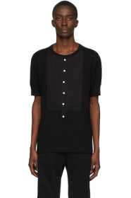 TAKAHIROMIYASHITA TheSoloist. - Black Bib T-Shirt