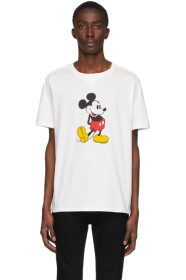 TAKAHIROMIYASHITA TheSoloist. - White Disney Edition Mickey T-Shirt