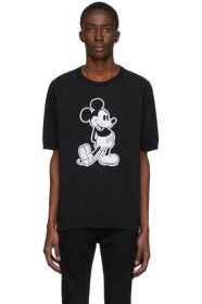 TAKAHIROMIYASHITA TheSoloist. - Black Disney Edition Mickey Knit T-Shirt
