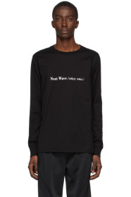 TAKAHIROMIYASHITA TheSoloist. - Black 'Next Wave' Long Sleeve T-Shirt