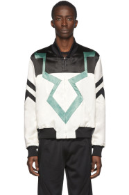Kiko Kostadinov - Blouson réversible blanc et noir Derby