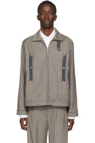Kiko Kostadinov - Blouson en laine multicolore Tulcea