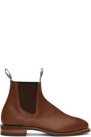 R.M. Williams - ブラウン Yearling Comfort Craftsman チェルシー ブーツ