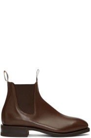 R.M. Williams - ブラウン Yearling Comfort Craftsman チェルシー ブーツ
