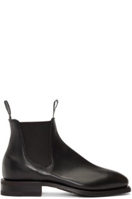 R.M. Williams - ブラック Yearling Comfort Craftsman チェルシー ブーツ