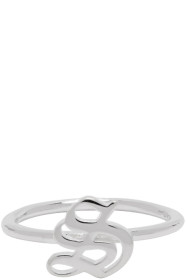 Stolen Girlfriends Club - Bague argentée Gothic Stamp Stacker