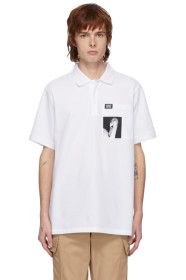 Burberry - 白色 Munstun Polo 衫
